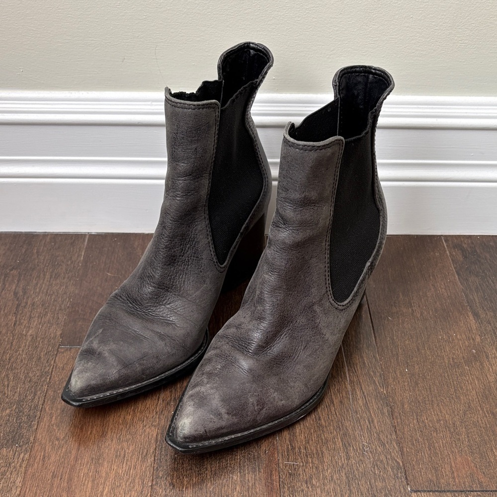 LFL by Lust for Life Charcoal Ankle Booties